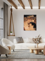 Raqamlar bo'yicha rasm "Gustav Klimt - Ona va bola"