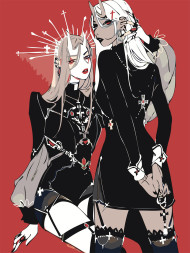 Raqamlar bo&#039;yicha rasm &quot;Ikki opa-singil&quot;