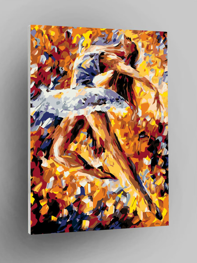 Картина по номерам &amp;quot;Балерина&amp;quot;