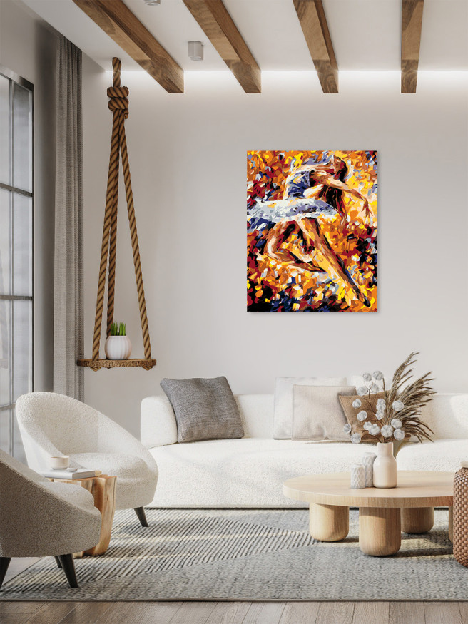 Картина по номерам &amp;quot;Балерина&amp;quot;