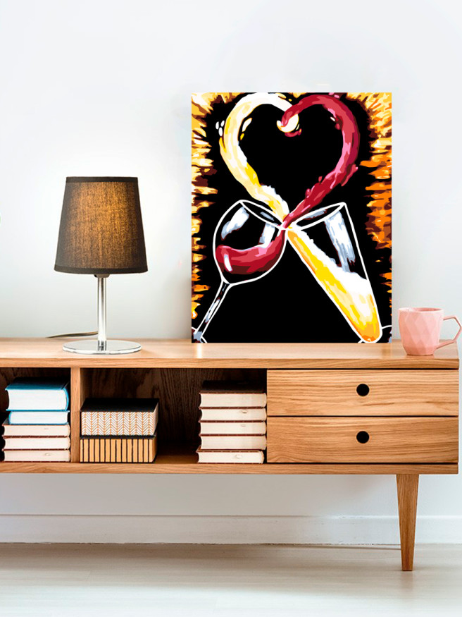 Картина по номерам &amp;quot;Вино любви&amp;quot;