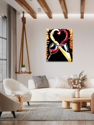 Картина по номерам &amp;quot;Вино любви&amp;quot;