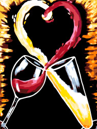 Картина по номерам &amp;quot;Вино любви&amp;quot;