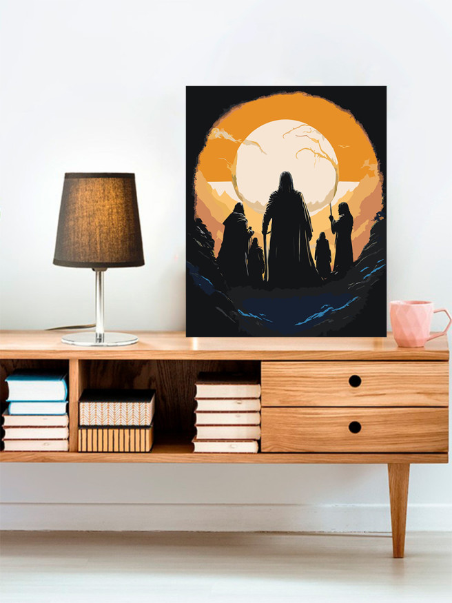 Картина по номерам &amp;quot;Тайное сообщество&amp;quot;