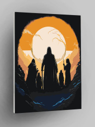 Картина по номерам &amp;quot;Тайное сообщество&amp;quot;