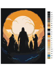 Картина по номерам &amp;quot;Тайное сообщество&amp;quot;