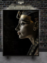 Holstga bosilgan poster &quot;Fir&#039;avnning profili&quot;