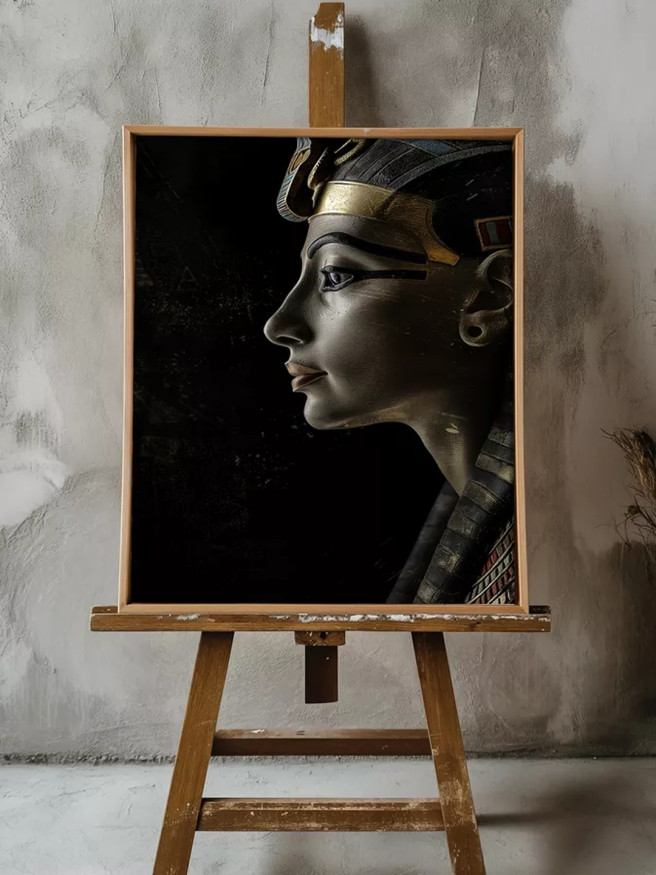 Постер на холсте &amp;quot;Профиль фараона&amp;quot;