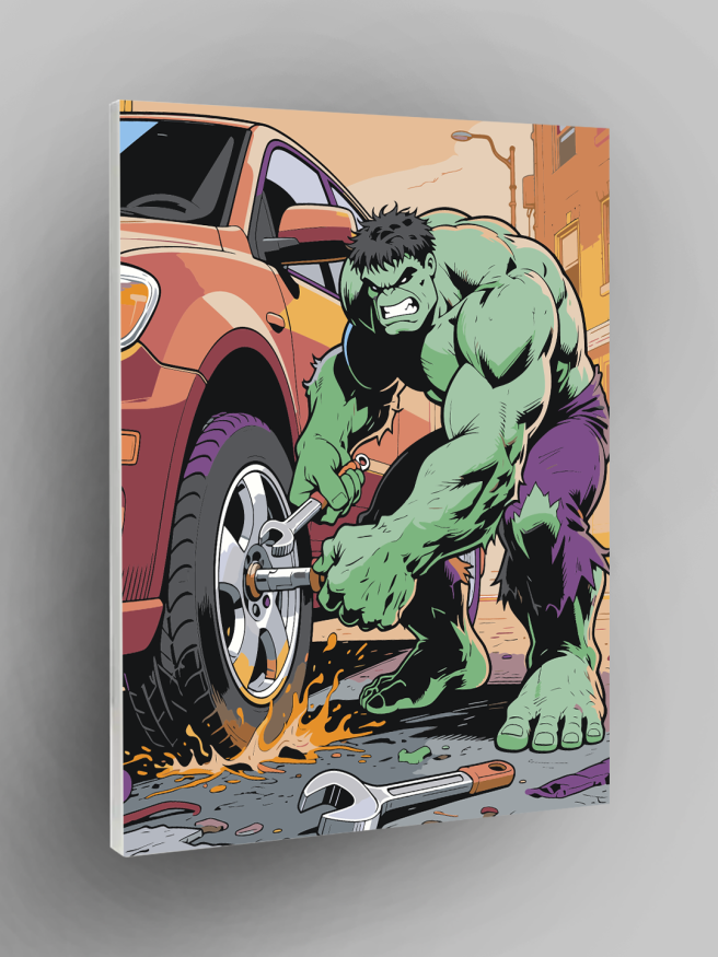 Raqamlar bo‘yicha rasm &amp;quot;Halk g‘ildirakni tuzatmoqda&amp;quot;