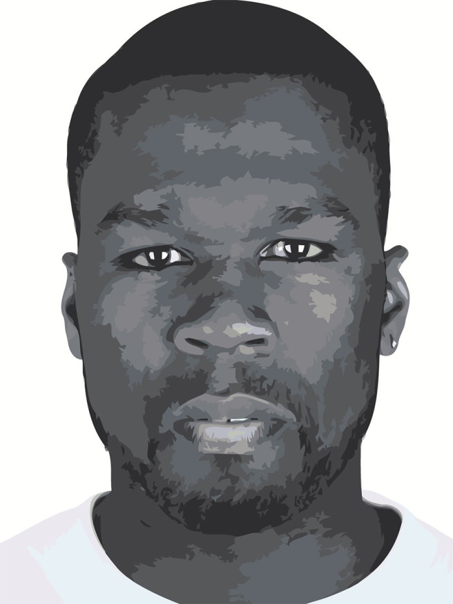 Картина по номерам &amp;quot;Темнокожий парень&amp;quot;