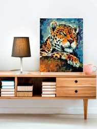 Raqamlar bo&#039;yicha rasm &quot;Yo&#039;lbars&quot;