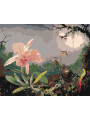 Картина по номерам &amp;quot;Цветы с птичками&amp;quot;