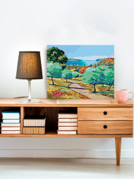 Raqamlar bo&#039;yicha rasm &quot;Maftunkor tabiat&quot;