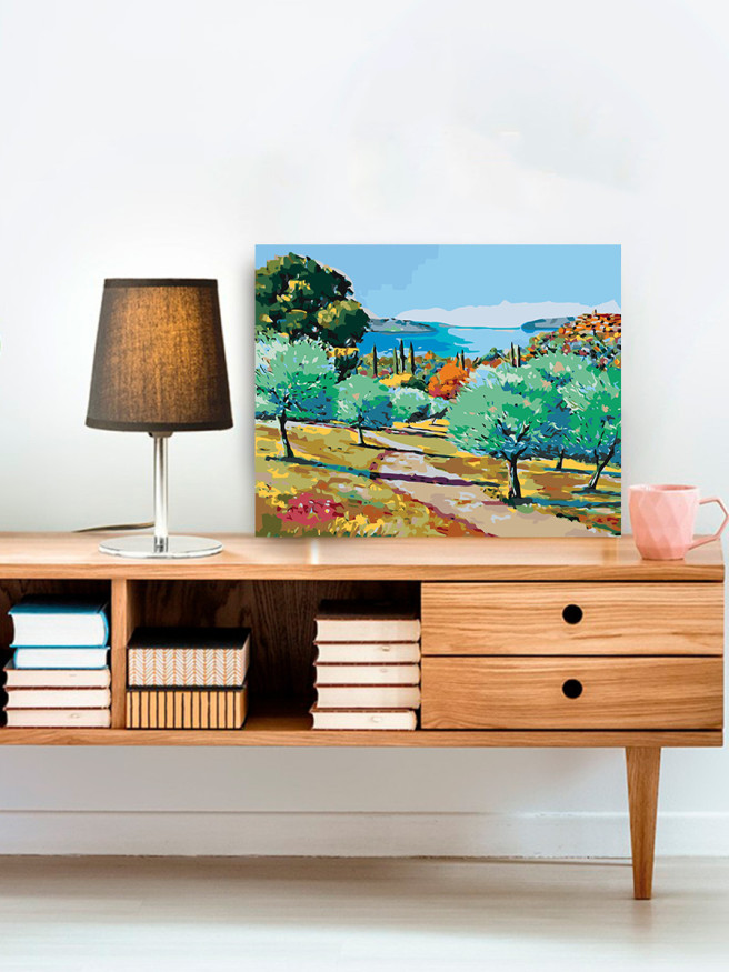 Raqamlar bo&amp;#039;yicha rasm &amp;quot;Maftunkor tabiat&amp;quot;