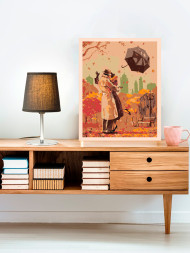 Картина по номерам &amp;quot;Ветренный поцелуй&amp;quot;