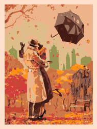 Картина по номерам &amp;quot;Ветренный поцелуй&amp;quot;