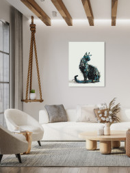 Картина по номерам &amp;quot;Уникальная кошка&amp;quot;