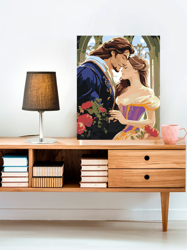 Картина по номерам &amp;quot;Красивая пара&amp;quot;