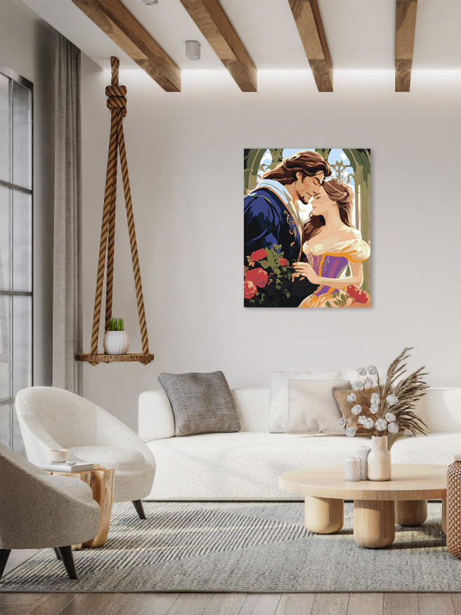 Картина по номерам &amp;quot;Красивая пара&amp;quot;