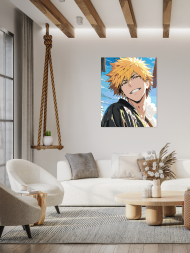 Raqamlar bo&#039;yicha rasm &quot;Ichigo Kurosaki&quot;