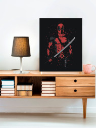 Raqamlar bo'yicha rasm "Deadpool"