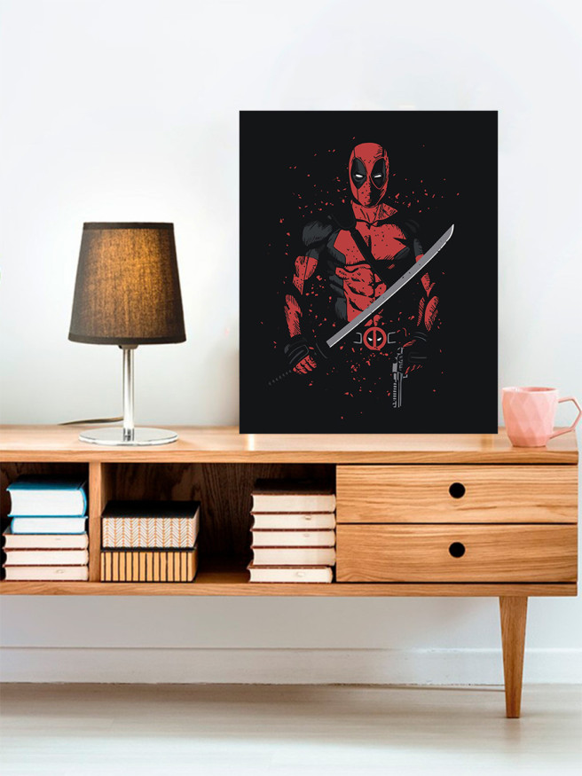 Картина по номерам &amp;quot;Дэдпул&amp;quot;