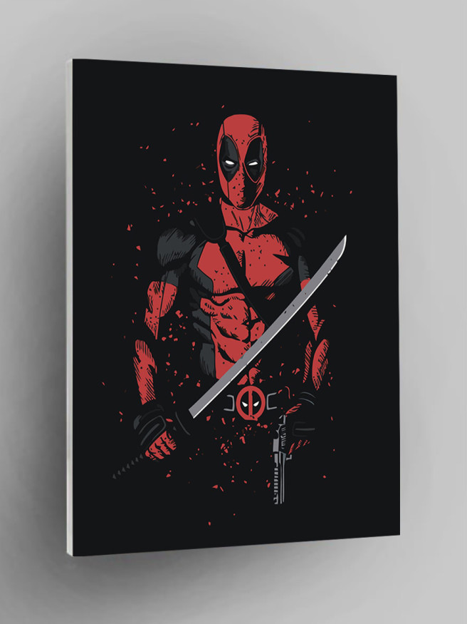 Картина по номерам &amp;quot;Дэдпул&amp;quot;