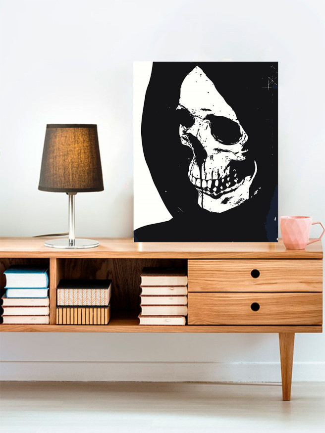 Raqamlar bo&amp;#039;yicha rasm &amp;quot;Plashdagi skelet&amp;quot;