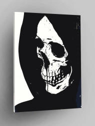 Raqamlar bo&#039;yicha rasm &quot;Plashdagi skelet&quot;