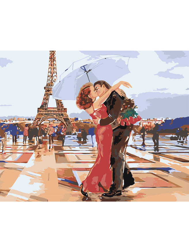 Raqamlar bo&amp;#039;yicha rasm &amp;quot;Parijdagi er-xotin&amp;quot;