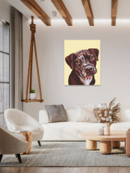 Raqamlar bo&#039;yicha rasm &quot;Kuchuk rasmi&quot;