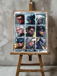 Постер на холсте &amp;quot;Команда Людей Икс&amp;quot;