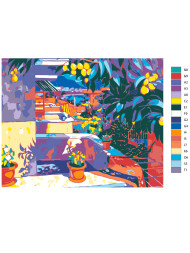 Картина по номерам &amp;quot;Городской пейзаж&amp;quot;