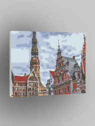 Картина по номерам &amp;quot;Элитная недвижимость&amp;quot;