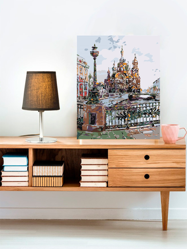 Raqamlar bo&amp;#039;yicha rasm &amp;quot;Kreml&amp;quot;