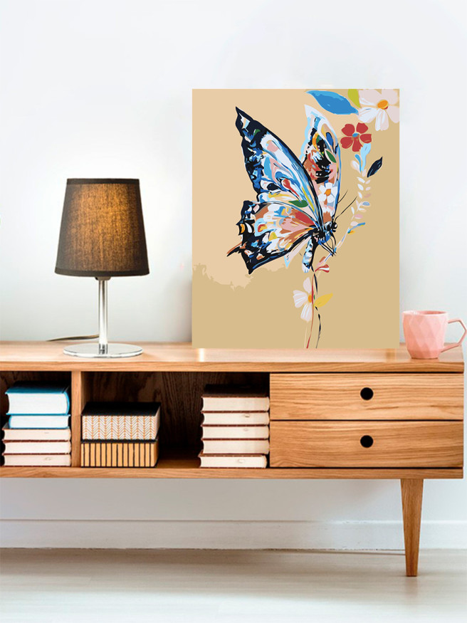 Raqamlar bo&amp;#039;yicha rasm &amp;quot;Kapalak&amp;quot;