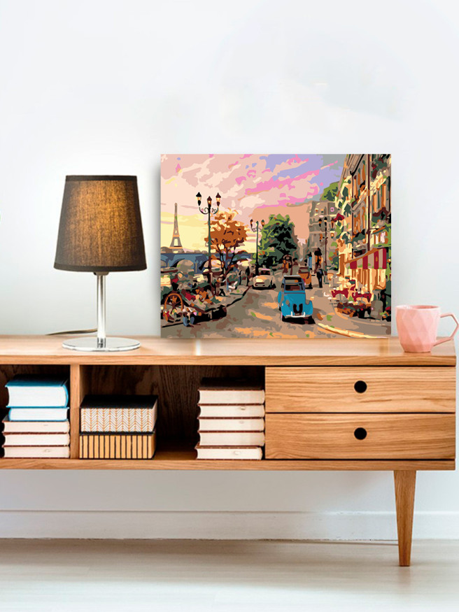 Картина по номерам &amp;quot;Городская суета&amp;quot;