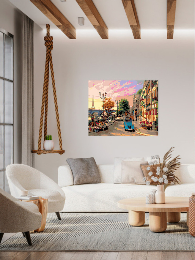 Картина по номерам &amp;quot;Городская суета&amp;quot;