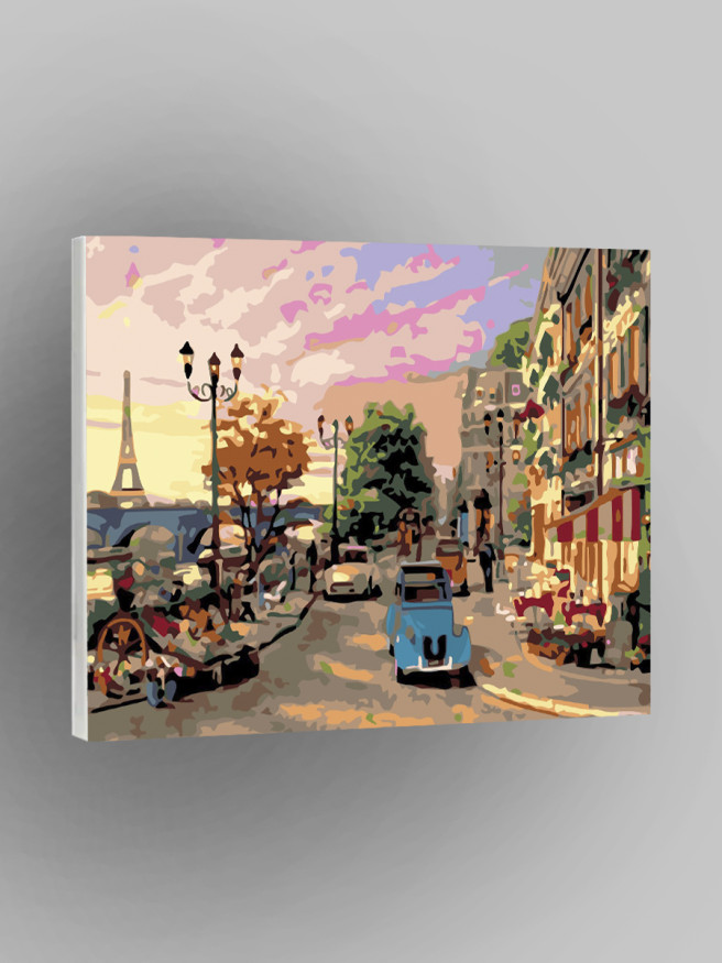 Картина по номерам &amp;quot;Городская суета&amp;quot;