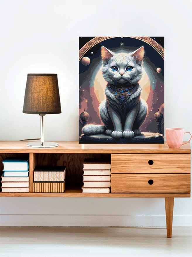 Картина по номерам &amp;quot;Мистический кот&amp;quot;