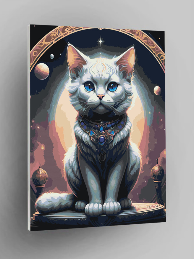 Картина по номерам &amp;quot;Мистический кот&amp;quot;