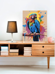 Raqamlar bo&#039;yicha rasm &quot;Filialdagi to&#039;tiqush&quot;