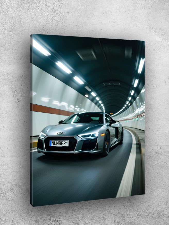 Постер на холсте &amp;quot;Скорость в тоннеле&amp;quot;