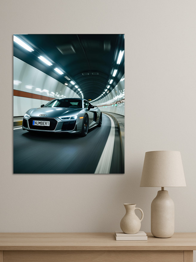 Постер на холсте &amp;quot;Скорость в тоннеле&amp;quot;