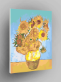 Картина по номерам &amp;quot;Винсент Ван Гог - Ваза с двенадцатью подсолнухами&amp;quot;