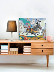 Raqamlar bo&#039;yicha rasm &quot;Ko&#039;ngilsizlik Multseriali&quot;