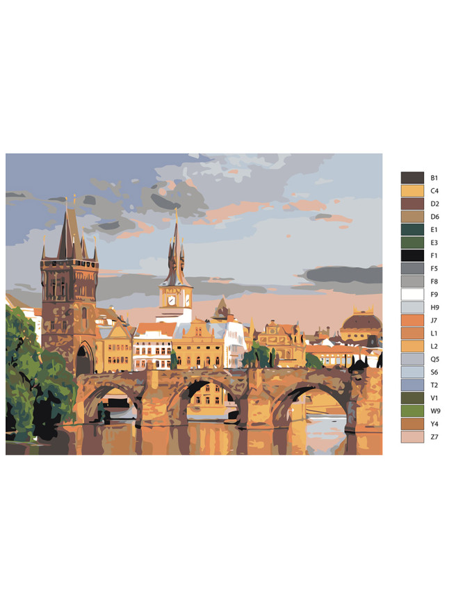 Raqamlar bo&amp;#039;yicha rasm &amp;quot;Florensiya arxitekturasi&amp;quot;