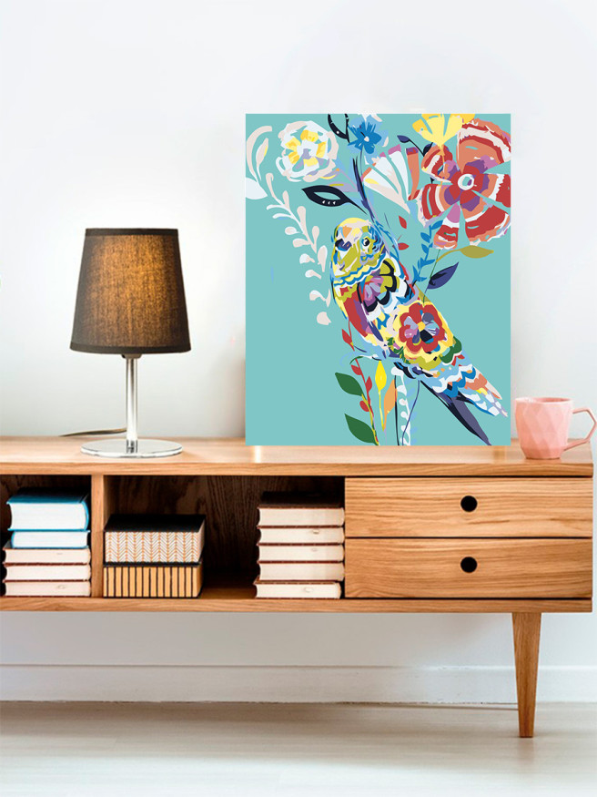 Raqamlar bo&amp;#039;yicha rasm &amp;quot;To&amp;#039;tiqush&amp;quot;