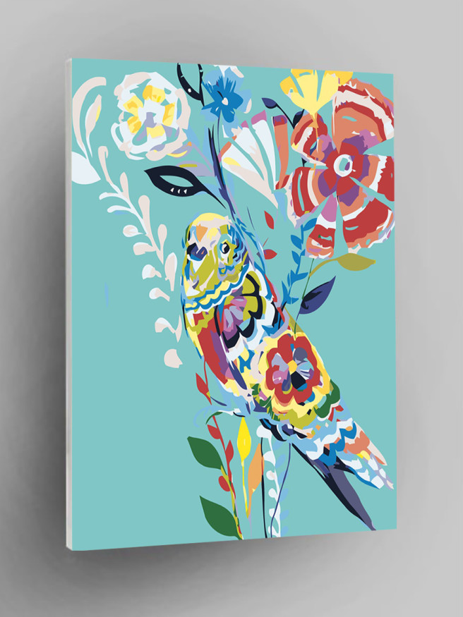 Raqamlar bo&amp;#039;yicha rasm &amp;quot;To&amp;#039;tiqush&amp;quot;