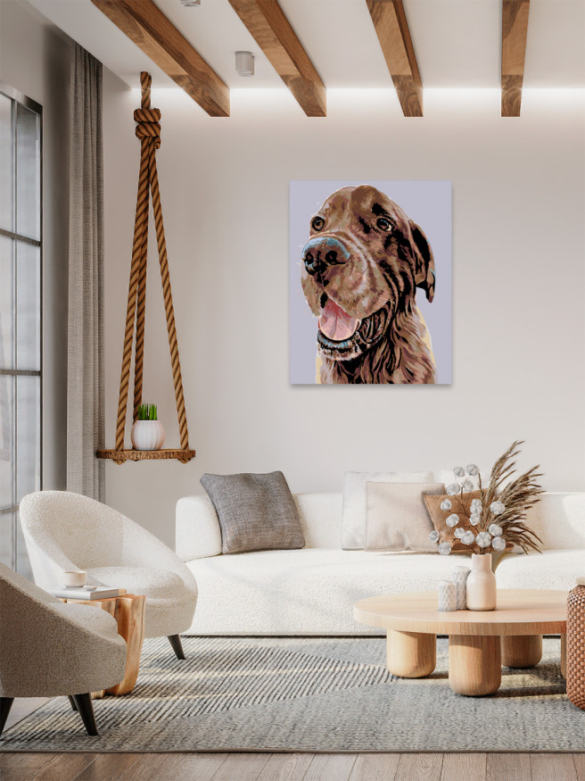 Raqamlar bo&amp;#039;yicha rasm &amp;quot;Kuchuk rasmi&amp;quot;